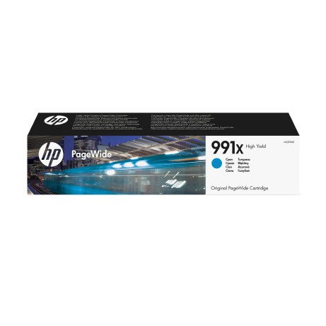 HP 991X High Yield Cyan Original PageWide Cartridge (M0J90AE) (16,000 pages)