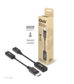 Club3D Adaptér aktivní DisplayPort 1.4 na HDMI 4K120Hz/8K60Hz HDR (M/F), černá