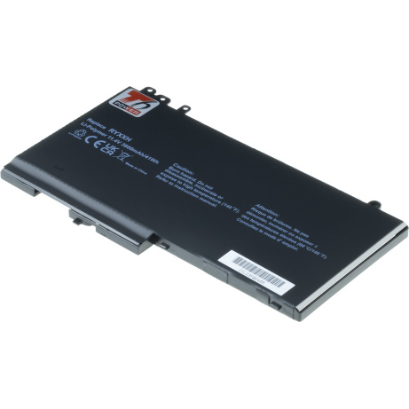 Baterie T6 Power pro Dell Latitude E5450, E5550, E5250, 3150, 3160, 3600mAh, 41Wh, 3cell, Li-pol