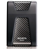 ADATA Externí HDD 2TB 2,5" USB 3.1 DashDrive Durable HD650, černý (gumový, nárazu odolný)