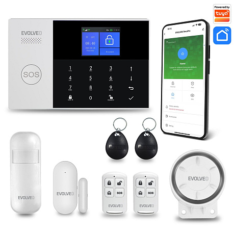 EVOLVEO SecuPro2, chytrý bezdrátový GSM&Wi-Fi zabezpečovací systém