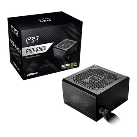 ASROCK zdroj PRO-850G,850W, 80Plus Gold, 120 mm, ATX 3.1