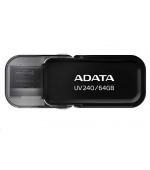 ADATA Flash Disk 64GB UV240, USB 2.0 Dash Drive, černá