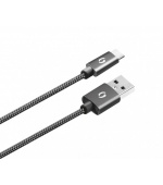 ALIGATOR PREMIUM 2A kabel, USB-C, černý
