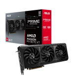 ASUS VGA AMD Radeon RX 9070 XT PRIME OC 16GB, RX 9070 XT, 16GB GDDR6, 3xDP, 1xHDMI