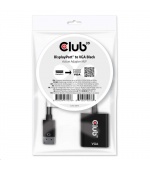 Club3D adaptér aktivní DisplayPort na VGA