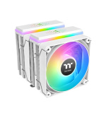 THERMALTAKE Chladič CPU Astria 600 ARGB, 2x120mm, LGA1851, AM5, bílá