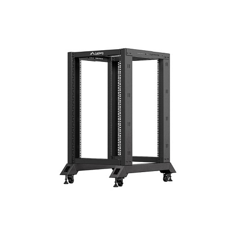 LANBERG OTEVŘENÝ RACK 18U 600X800 ČERNÝ