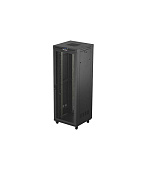 19" VOLNĚ STOJÍCÍ RACKOVÁ SKŘÍŇ 47U 800X800 ČERNÁ LCD PERFOROVANÁ DVÍŘKA LANBERG (PLOCHÉ BALENÍ)