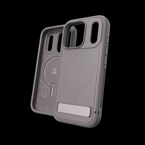 Case Sedona Snap with Kickstand for Apple iPhone 18 Pro / 17 Pro - Robust Gray
