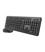 TRUST set klávesnice + myš ODY, bezdrátová, USB, DE