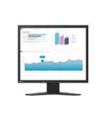 EIZO MT 19" S1934 FlexScan, IPS, 1280x1024, 250nit, 1000:1, 14ms, DisplayPort, DVI-D, D-sub, Repro, Černý
