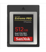 SanDisk Extreme Pro CFexpress Card 512GB, Type B, 1700MB/s Read, 1400MB/s Write NVMe