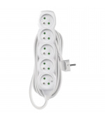 EMOS prodlužovací kabel 5z5m 1,0mm PVC