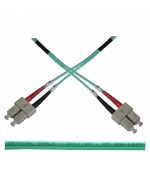Optický patch kabel duplex SC-SC 50/125 MM 2m OM3
