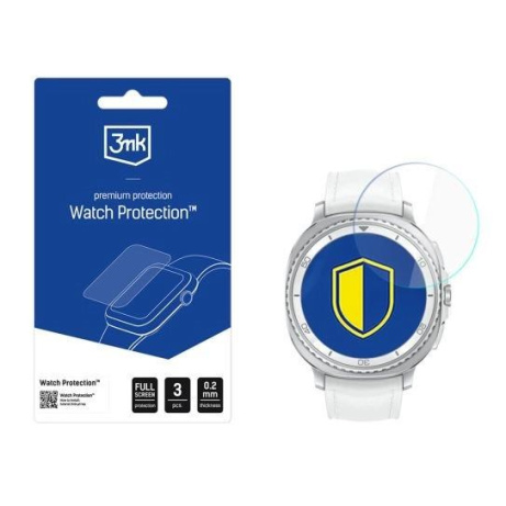 3mk hybridní sklo Watch Protection FlexibleGlass pro Samsung Galaxy Watch 8 Classic