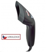Virtuos CCD čtečka HT-10, USB (klávesnice/RS232 emulace), černá