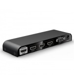 PremiumCord HDMI switch 3:1, 4K@60Hz, dálkové ovl.