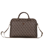 Guess PU 4G Triangle Logo Taška na Notebook 13/14/15" Brown