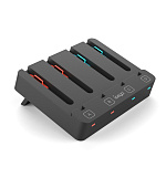 iPega SW2081 Nabíjecí Stanice pro JoyCon Ovladače Nintendo Switch 1/2 Black