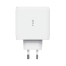 TRUST nabíječka MAXO 65W, 2x USB-C, bílá