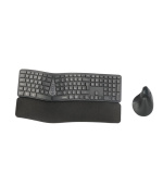 RAPOO Set klávesnice a myš 8810ME, Multi-mode, Bezdrátový set, CZ/SK, Černá