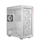 ADATA XPG case BATTLECRUISER II Mid-Tower, bez zdroje, 4x 120mm ARGB Fan, Bílá