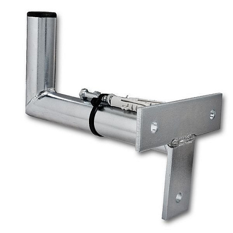 Anténní držák na zeď 15cm T,průměr 32mm (+ hmoždiny a vruty)