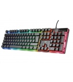 TRUST herní klávesnice GXT 835 Azor Illuminated Gaming Keyboard