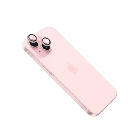 FIXED Camera Glass Apple iPhone 16/16 Plus, růžová