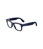 Meta Ray-Ban Gen2 Wayfarer, Shiny Cosmic Blue/Clear/SapphireTransitions (Large)