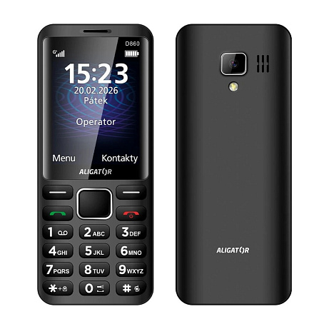 ALIGATOR D860 Dual sim černý