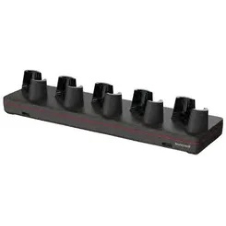 Honeywell CT70 5-bay charging base, power cord, up to 5pcs of CT70 with or w/o boot, power supply