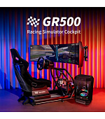 THERMALTAKE Závodní kokpit GR500 Racing Simulator Cockpit, Černá