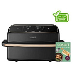 Cosori Dual Blaze Twin Fry Compact horkovzdušná fritéza 8,6 L, keramika, černá