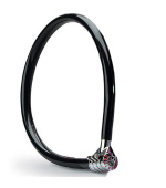 Master Lock Ocelové kombinační lanko na kolo 8631_55cm, černé