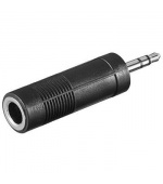 PremiumCord Adaptér stereo jack 3.5 - 6.3 M/F