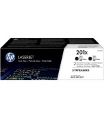 HP 201X tisková kazeta černá velká,CF400XD -2 pack