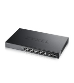 Zyxel XGS2220-30, L3 Access Switch, 24x1G RJ45 2x10mG RJ45, 4x10G SFP+ Uplink, incl. 1 yr NebulaFlex Pro