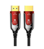 PREMIUMCORD Ultra High Speed HDMI 2.1 optický fiber kabel 8K@60Hz, zlacené 10m