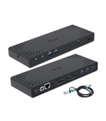 i-tec USB 3.0 / USB-C / Thunderbolt Dual Display Docking Station + PD 100W