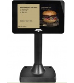 Virtuos 7" LCD barevný zákaznický displej Virtuos SD700F, USB, černý