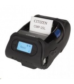 Citizen CMP-25L, USB, RS-232, BT, 8 dots/mm (203 dpi), display, ZPL, CPCL