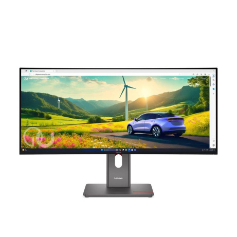 LENOVO LCD P34WD-40 - 34'' ECO-IPS,21:9,3440x1440,120Hz,350cd,2000:1,4ms,repro,2xHDMI,DP,DC,USB-C(140W PD),RJ45,VESA