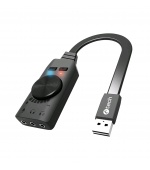 Zvuková karta C-TECH SC-7Q, 7.1 surround sound, audio switch