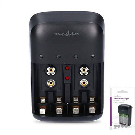Nedis BACH07 nabíječka AA / AAA / 9V