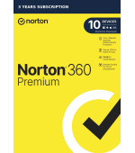 NORTON 360 PREMIUM 75GB +VPN 1 uživatel pro 10 zařízení na 3 rok ESD