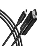 AXAGON RVC-DPC, USB-C -> DisplayPort redukce / kabel 1.8m, 4K/60Hz