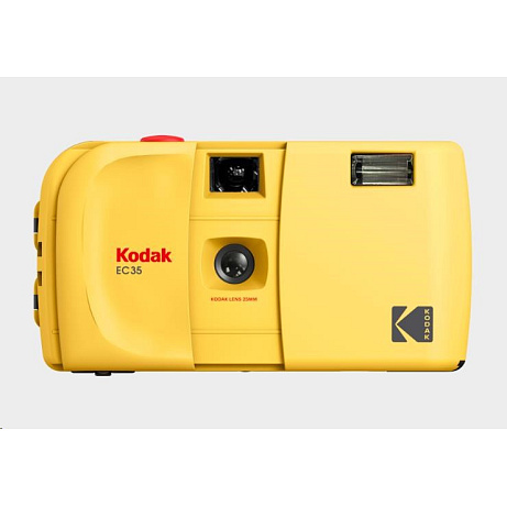 Kodak EC35 Film Camera Butter Yellow + Kodak Ultra Max 24 Exp