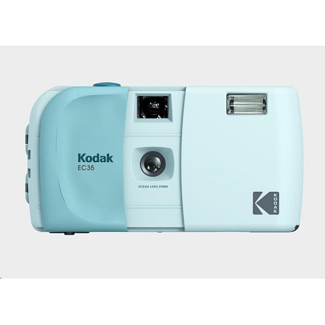 Kodak EC35 Film Camera Powder Blue + Kodak Ultra Max 24 Exp